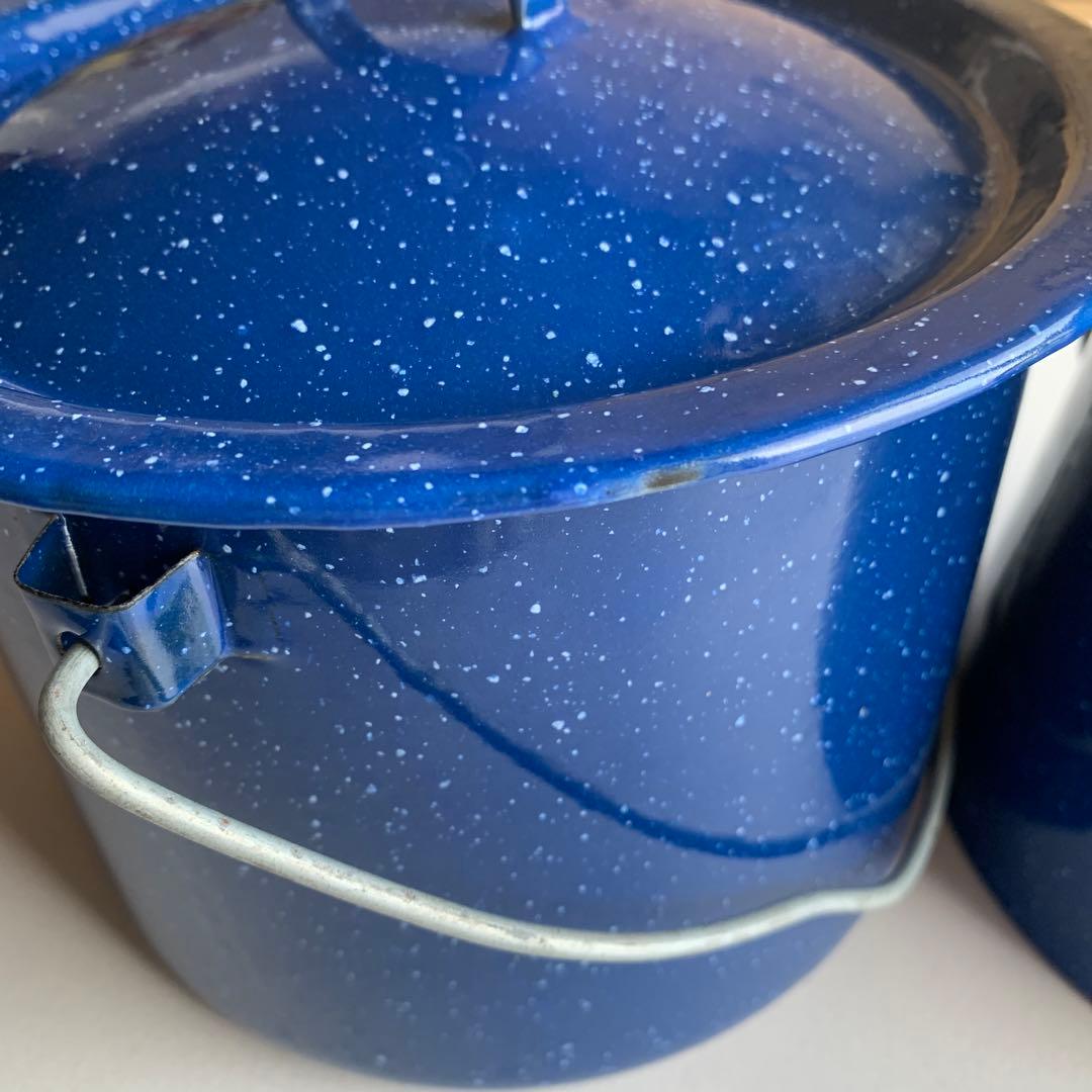 JOYLIFE 簡易ホーロー 11pcs未使用品 鍋フライパンポット皿マグ4人分