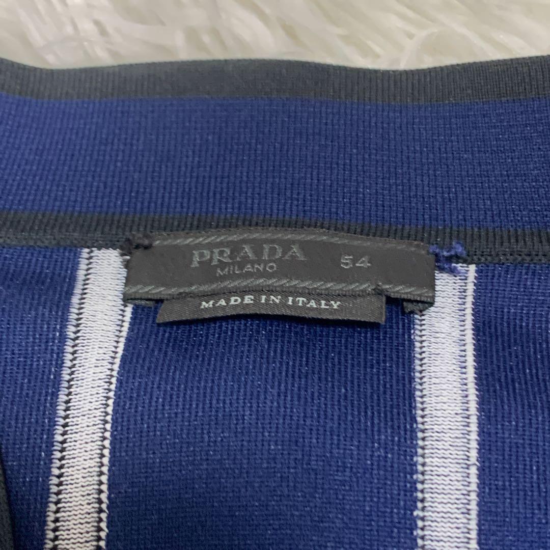 プラダ PRADA 総柄 カーディガン トップス メンズ 54サイズ