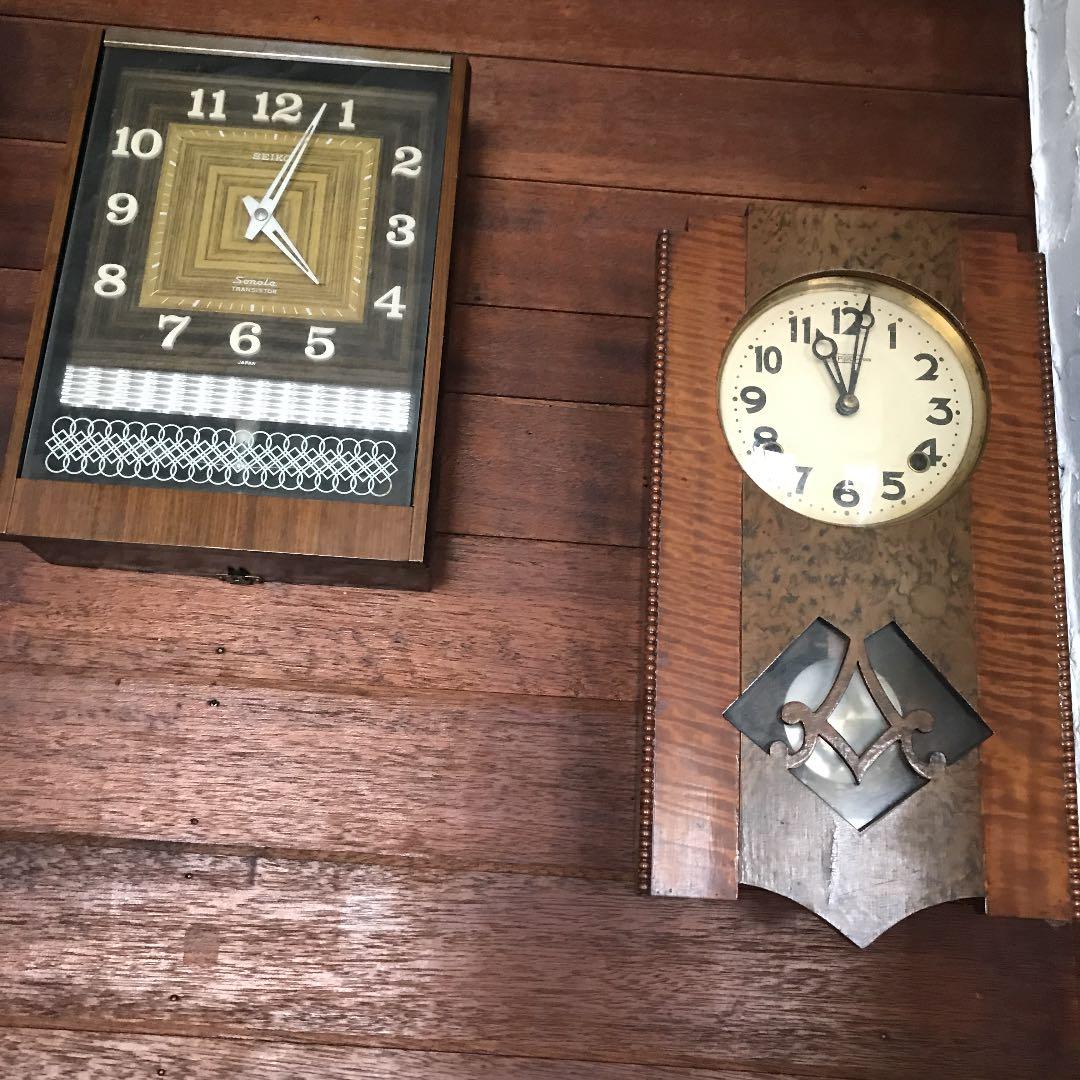 アンティーク掛け時計　4個