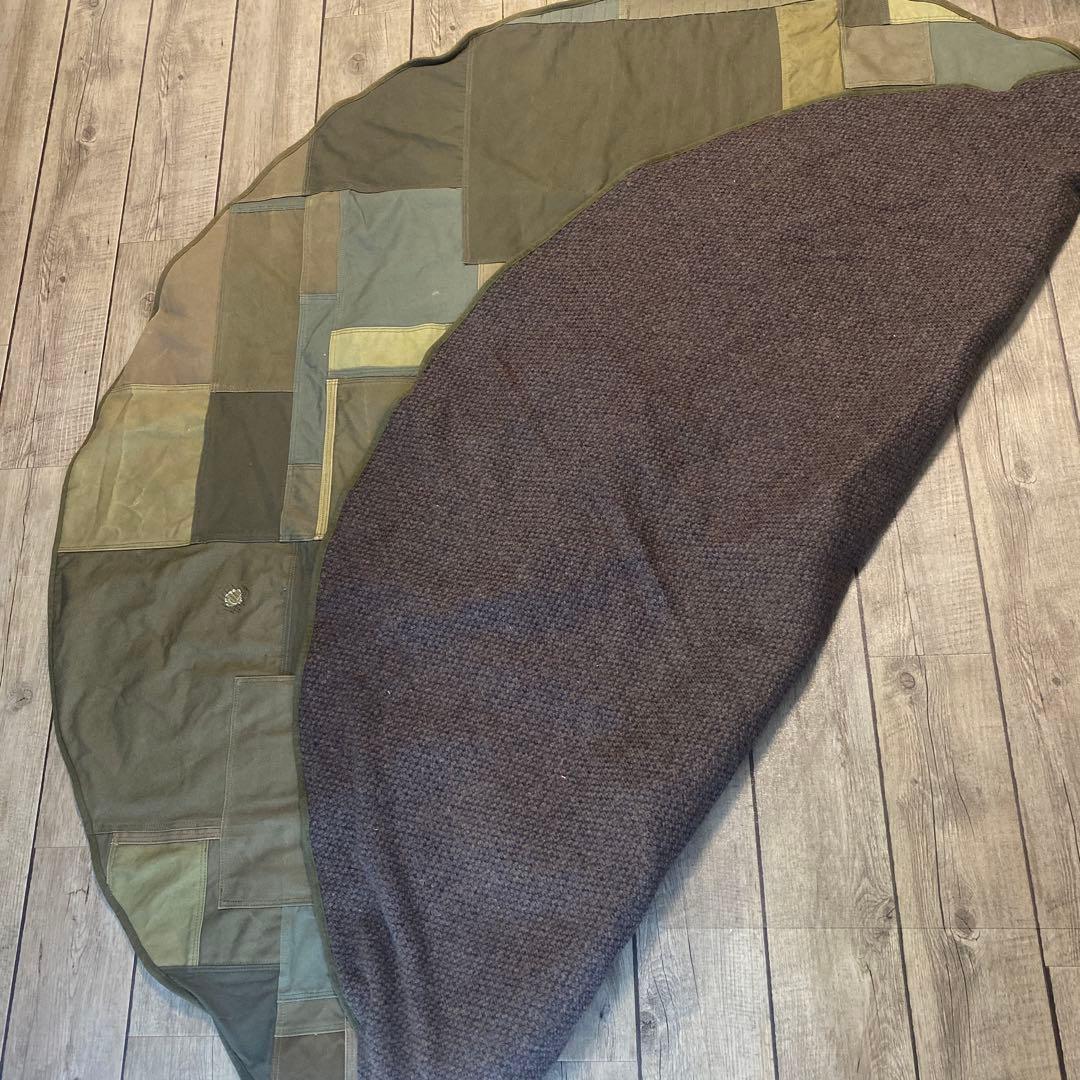 希少リミテッドエディション パッチワークミリタリカーペット