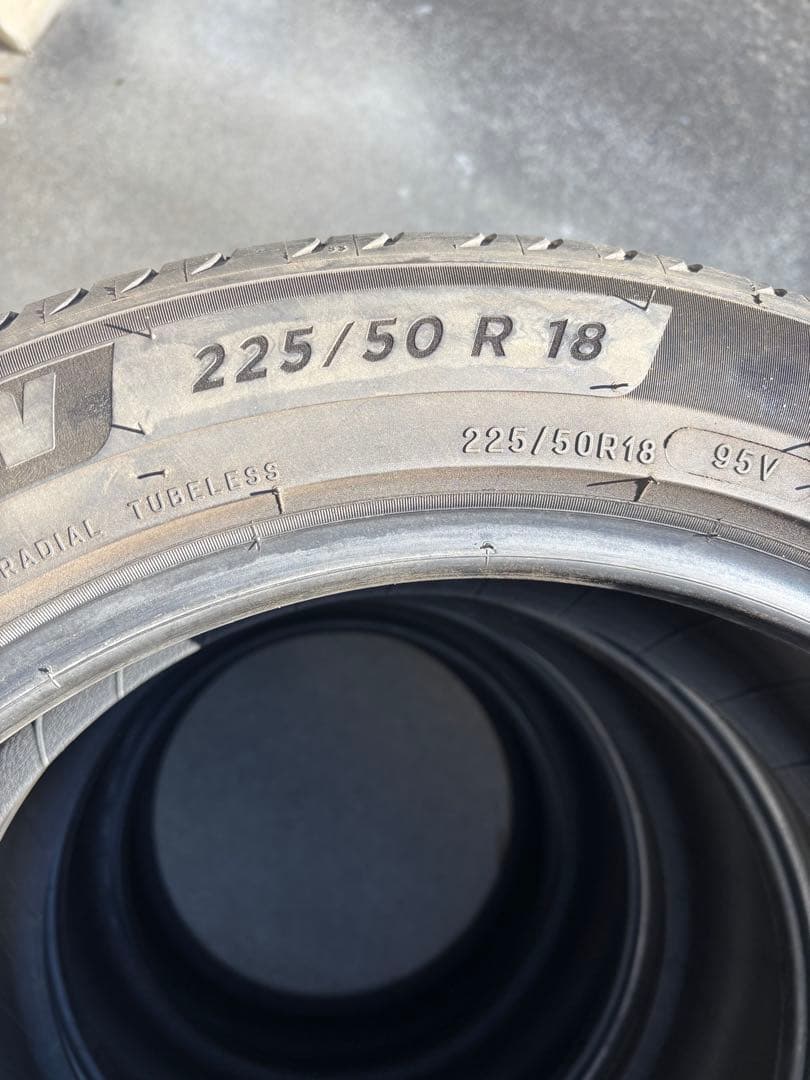 ②225/50R18 ミシュラン　プライマシー4 4本のうち２本