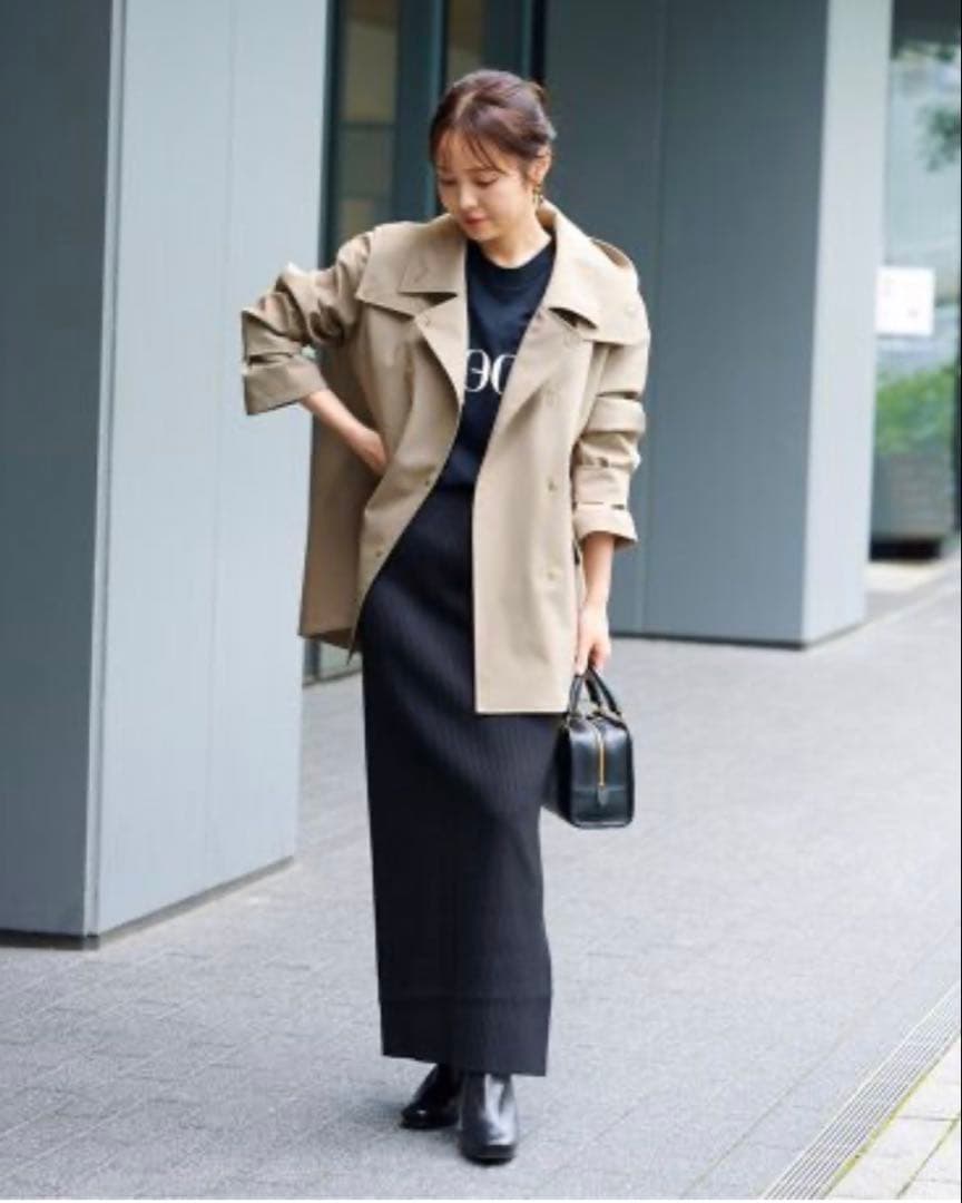 Noble ノーブル　ウインドプルーフテントシルエットブルゾン