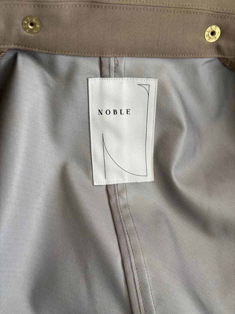 Noble ノーブル　ウインドプルーフテントシルエットブルゾン