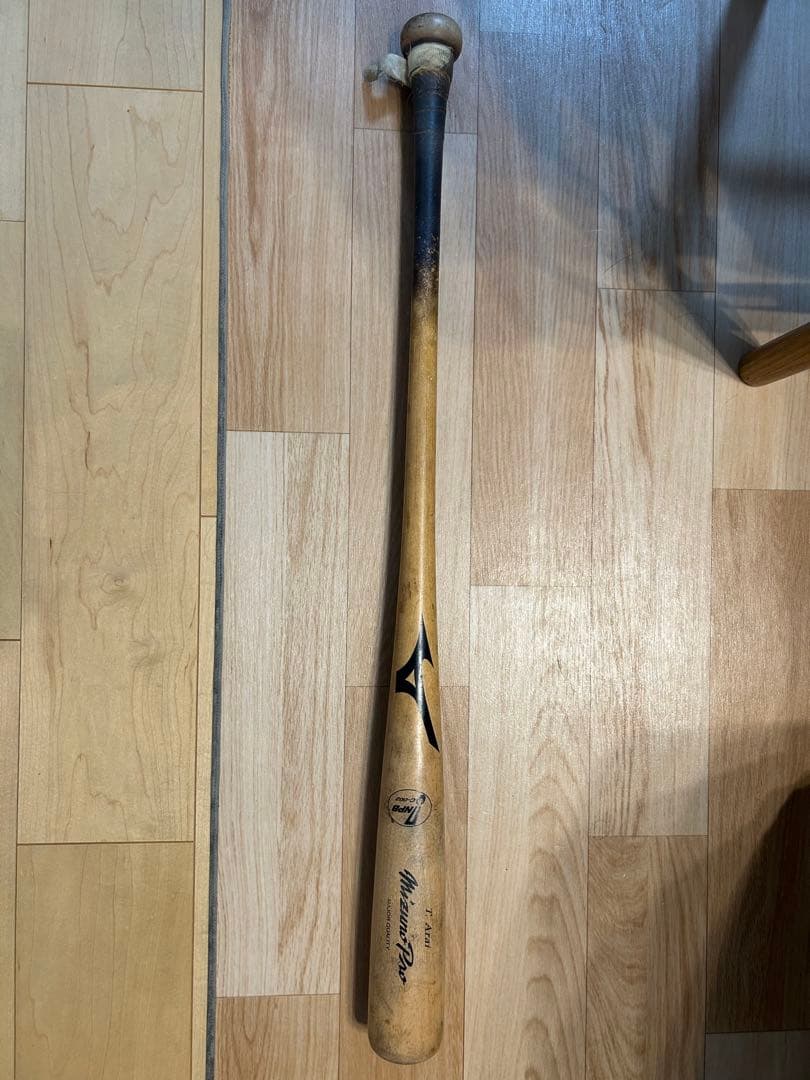 ミズノプロ　硬式木製バット　C25実使用