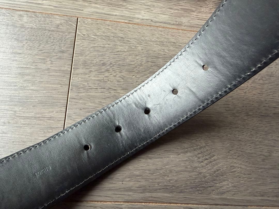 Louis Vuitton ダミエ ブラック ベルト サンチュール・LV