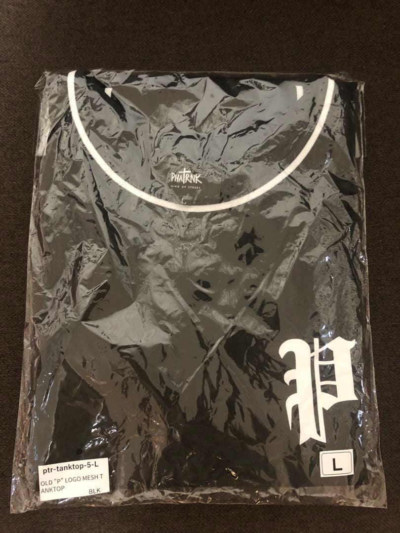 トップス OLD \"P\" LOGO MESH TANK TOP size L