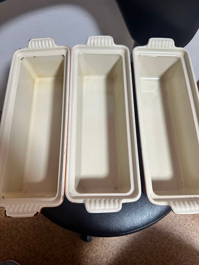 LE CREUSET テリーヌ型 　28cm　ル・クルーゼ　3個セット