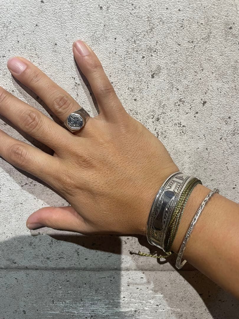 Adawat'n Tuareg LBHAR シルバーバングル