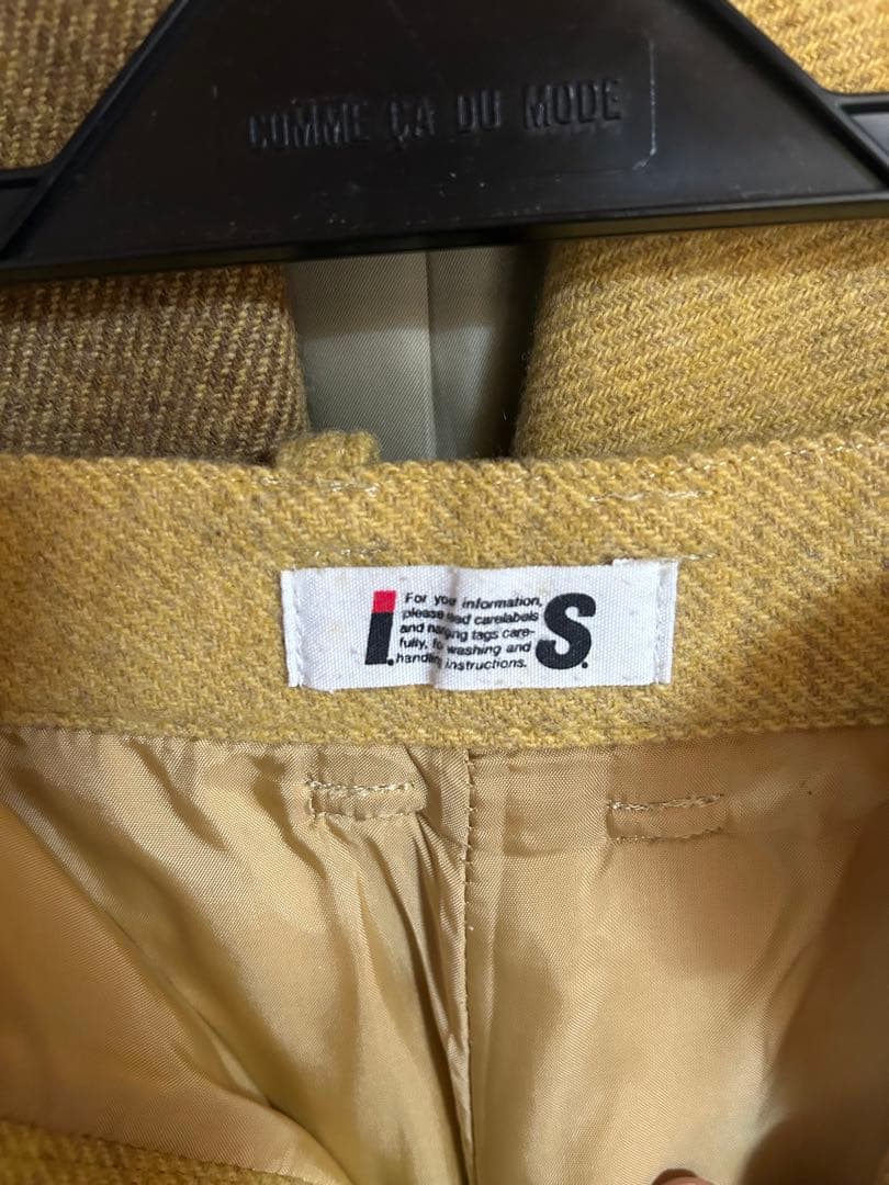 【希少】ヴィンテージ i.S.チェック柄 issey miyake セットアップ