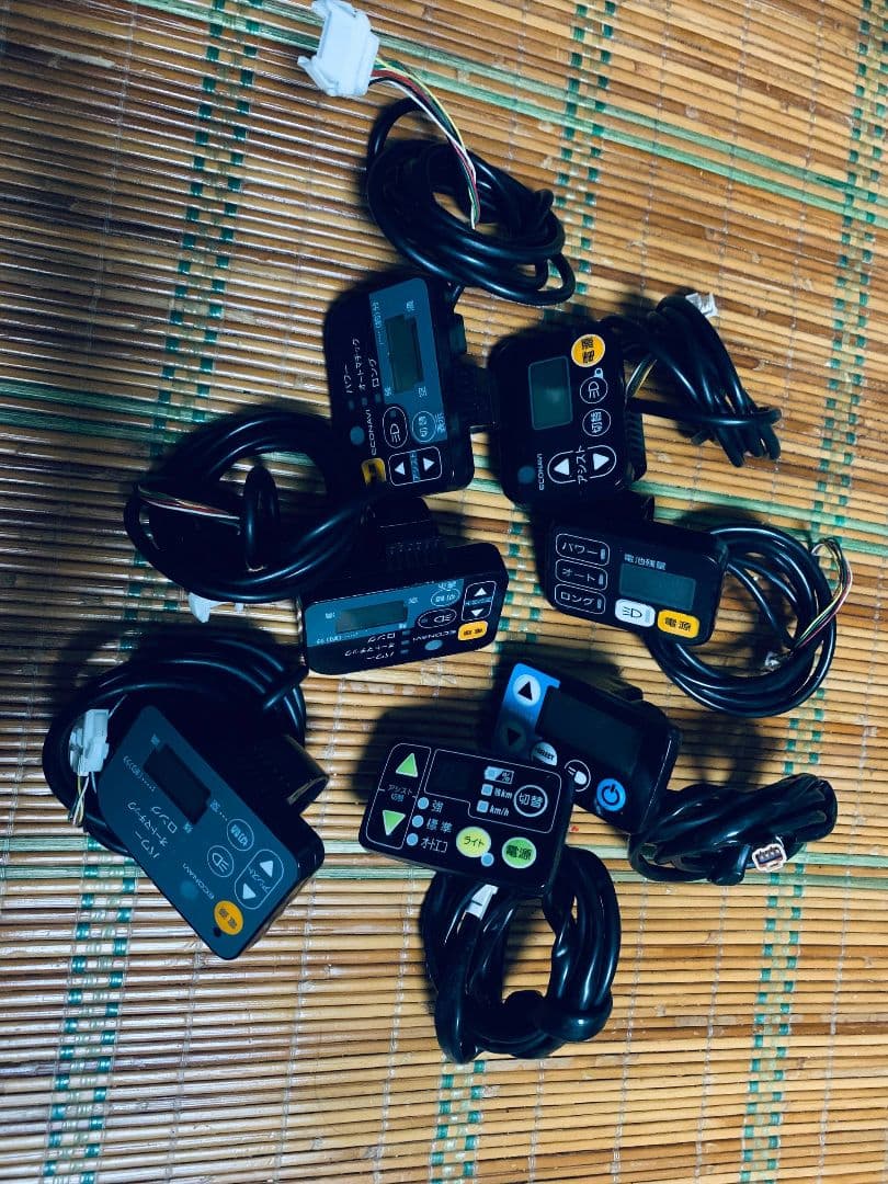 液晶スイッチ★Panasonic ★手元スイッチ★電動アシスト自転車用★中古★