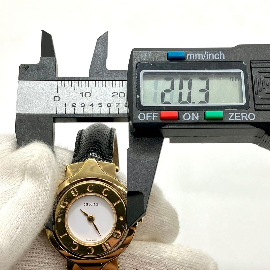 稼働 GUCCI グッチ 6600L ターングッチ Gロゴ 替えベルト 腕時計