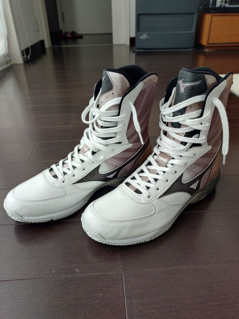 MIZUNO ボクシングシューズ ウエーブモンスター白　 28cm　ミズノ正規品