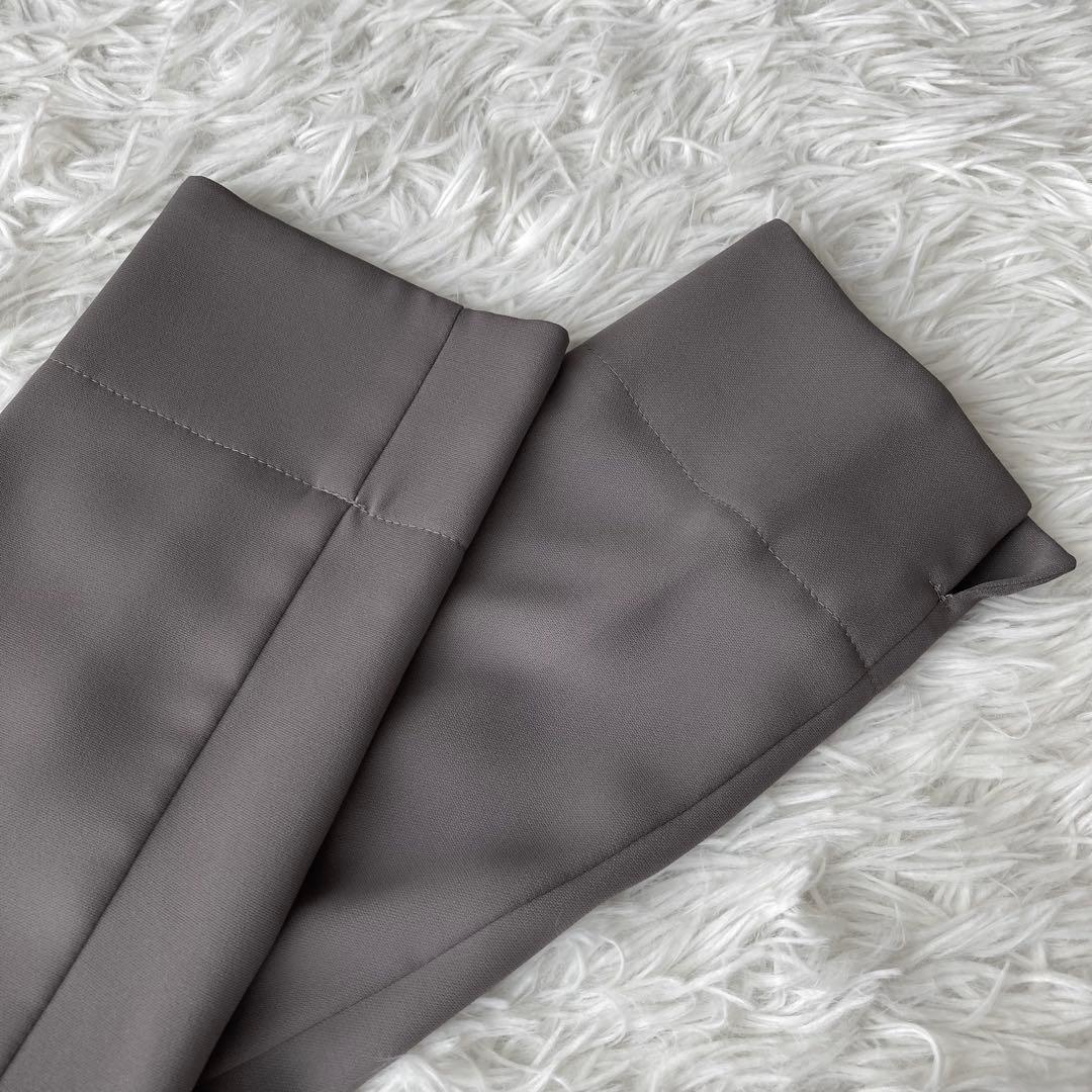 ナチュラルビューティーベーシック ノーカラージャケットパンツスーツ セット S