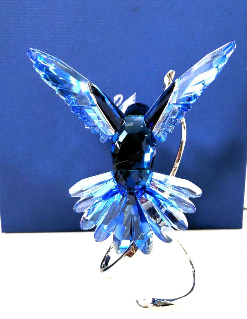 【新品箱付】レアスワロスキー　ハチドリクリスタル