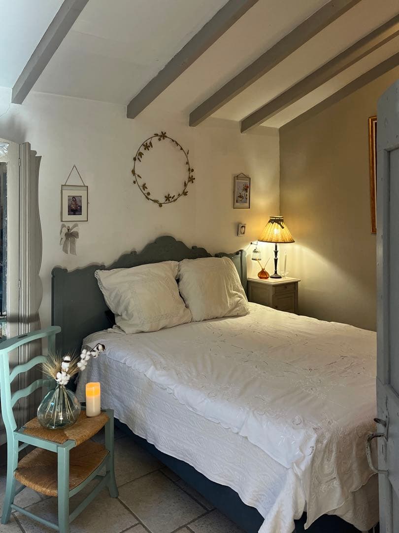 ◆フランス刺繍｜大判マルチクロスBベッドカバースプレッド白テーブルクロス草花