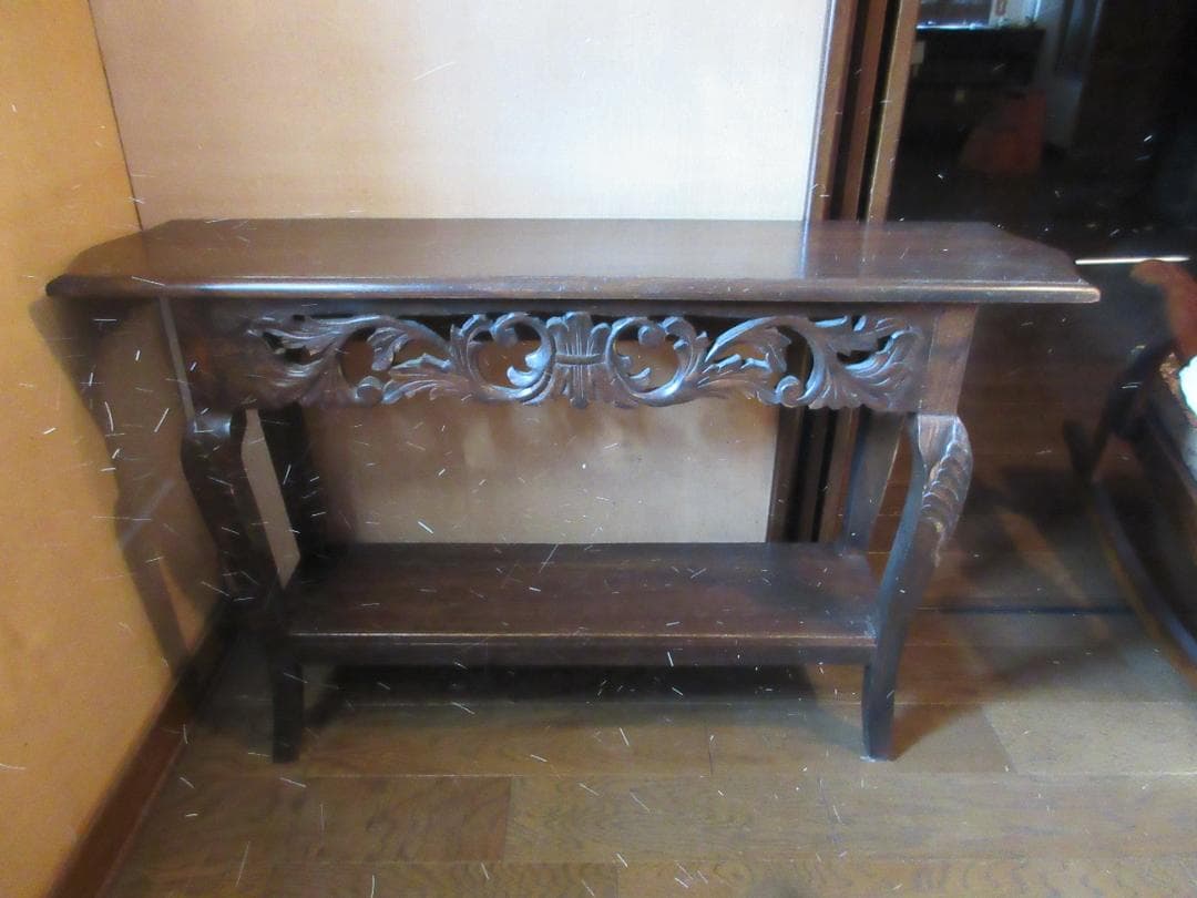 ヴィンテージ　木製　サイドテーブル