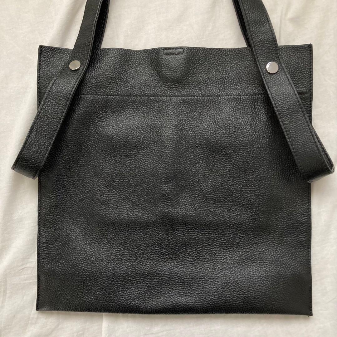 未使用品✨BEAURE ヴュレ　カウレザー 2WAY ハンドル トートバッグ