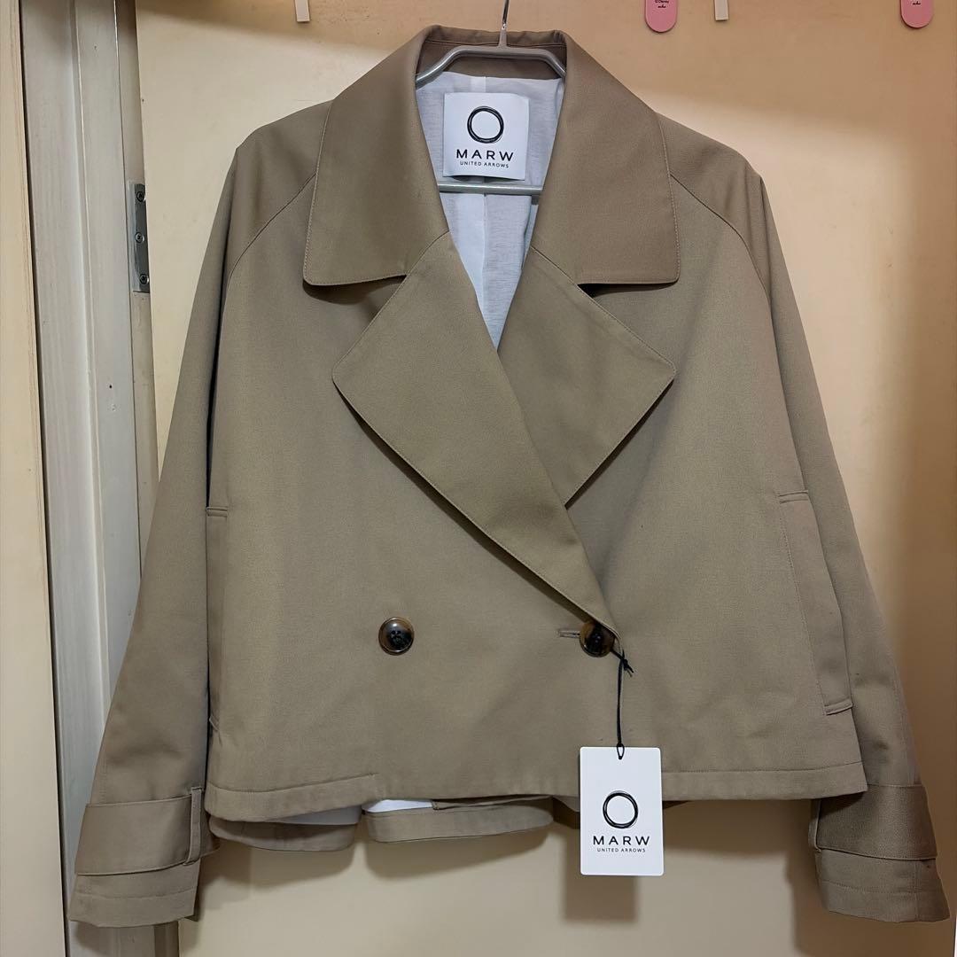 ⭐️新品未使用❗️MARW ベージュ トレンチコート 36