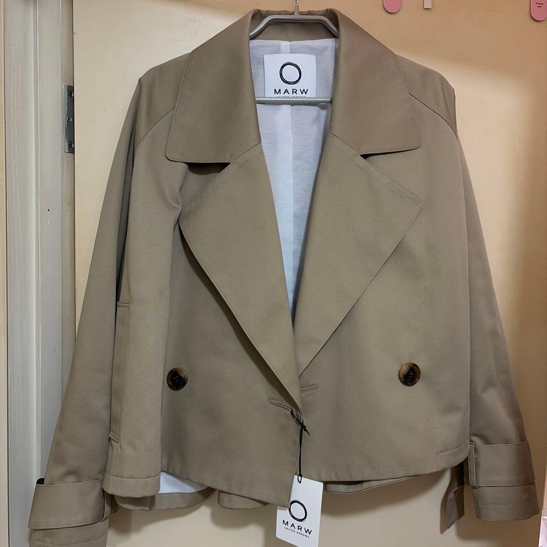 ⭐️新品未使用❗️MARW ベージュ トレンチコート 36