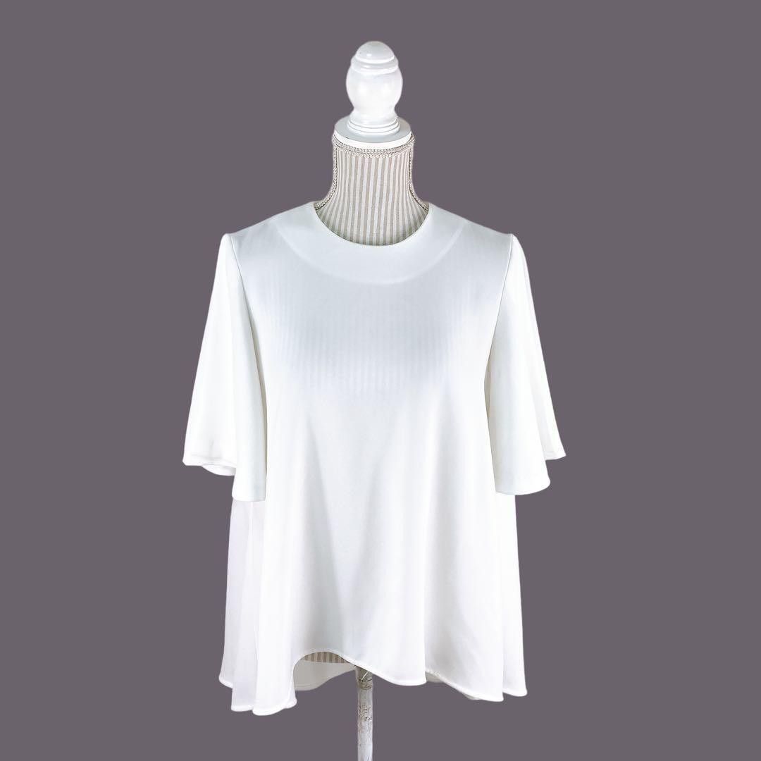 04T706☆ ENFÖLD プルオーバー Aライン ロングブラウス 春夏 M