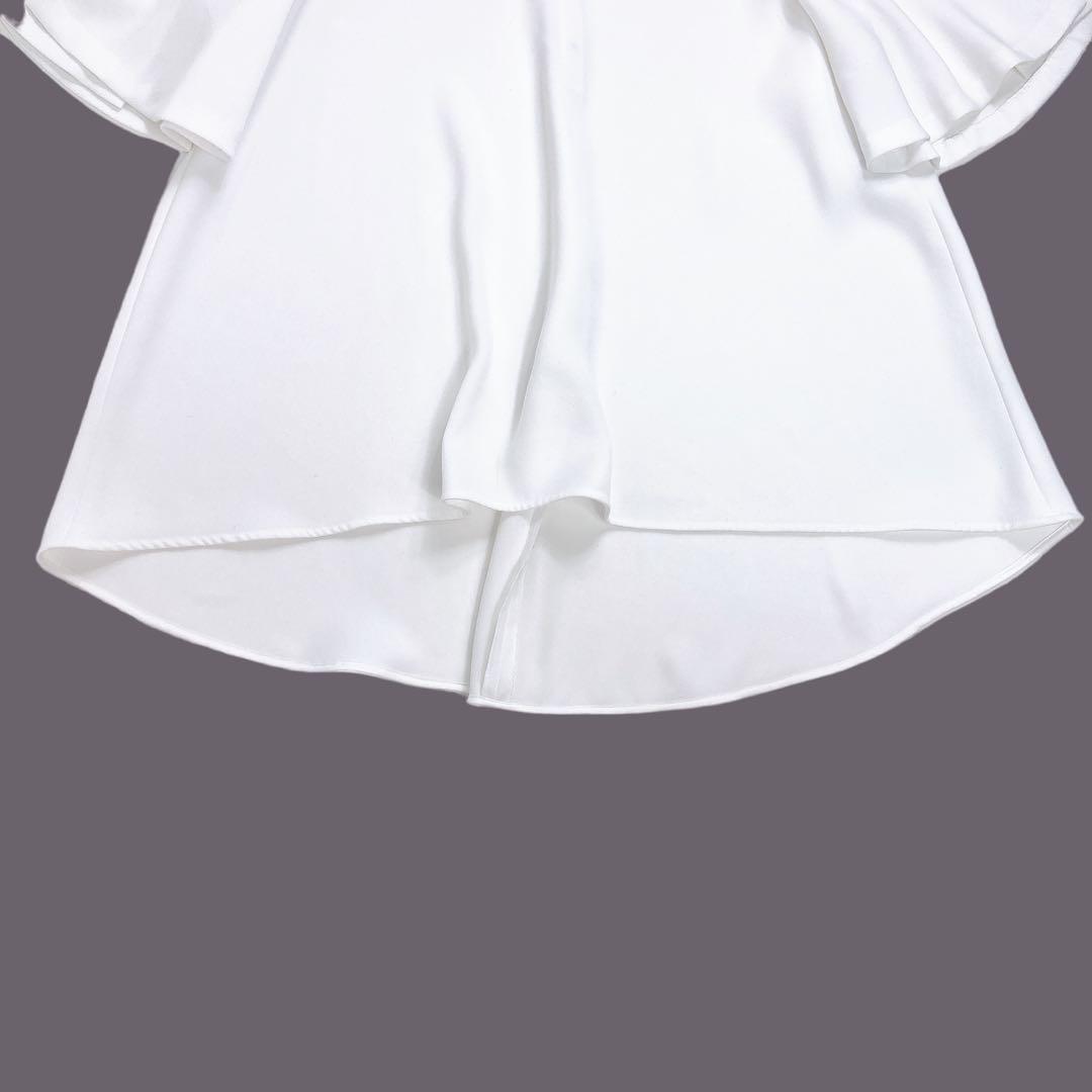 04T706☆ ENFÖLD プルオーバー Aライン ロングブラウス 春夏 M