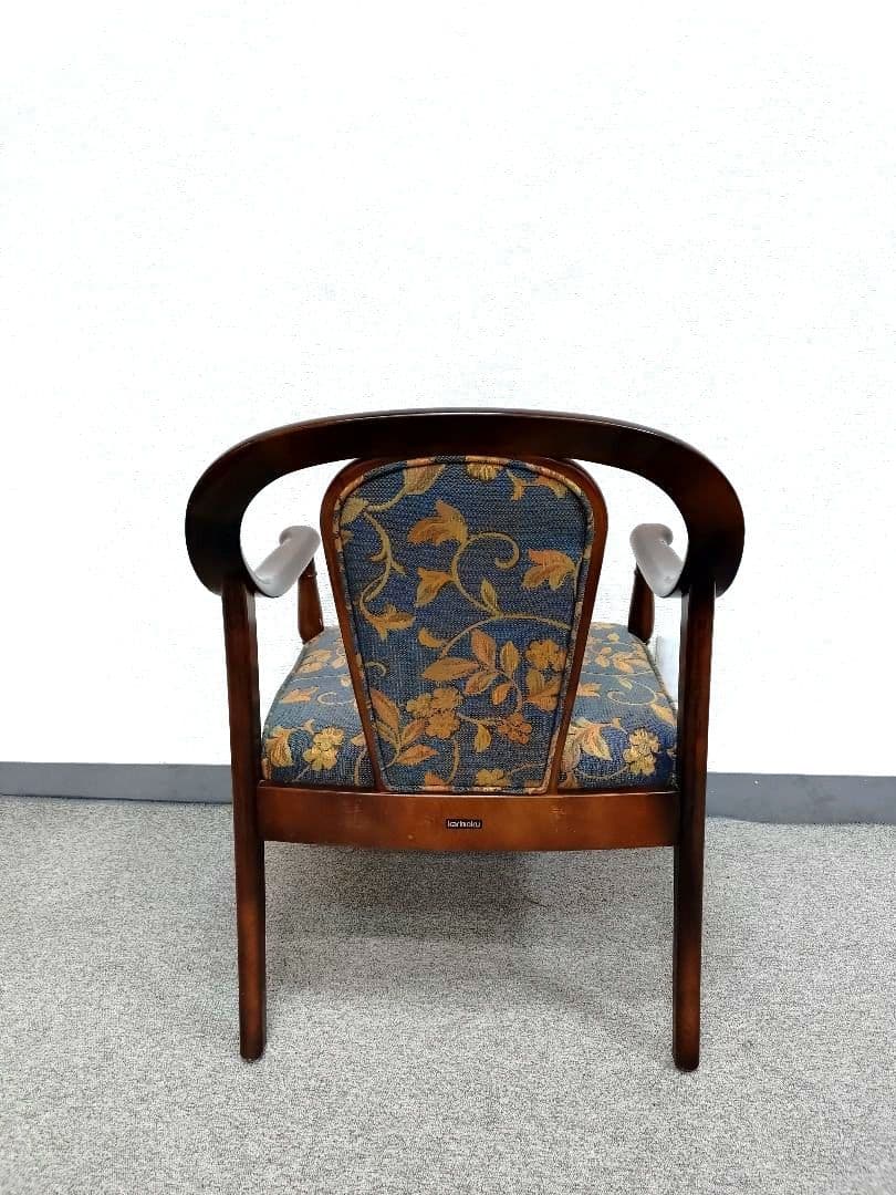 ヴィンテージ カリモク コロニアル アームチェア オールドカリモク ①