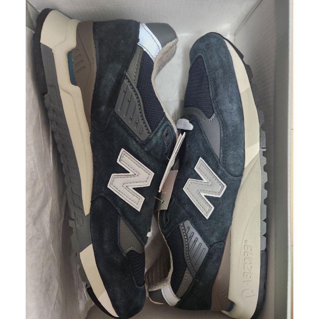 【未使用✨️27㎝】New Balance U998NV ネイビー USA製