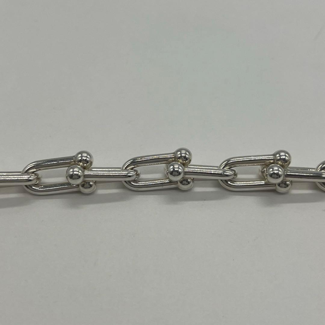 ティファニー TIFFANY ハードウェア ラージリンク ブレスレット Lサイズ