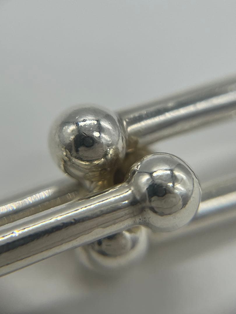 ティファニー TIFFANY ハードウェア ラージリンク ブレスレット Lサイズ