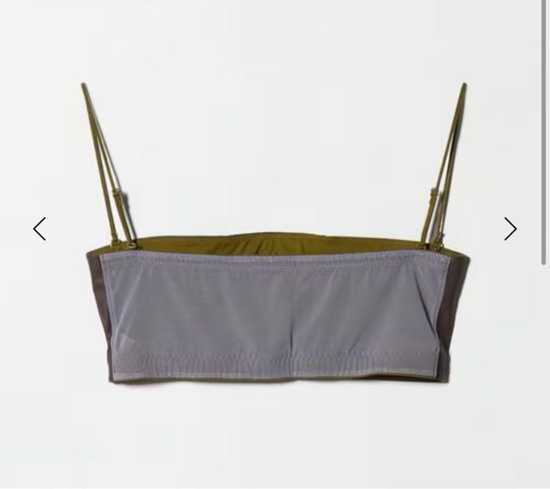 ＜OVERNEATH × 6＞BRA 033 LEATHERLIKE/ブラレット