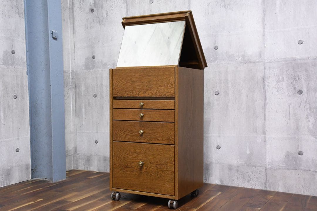 EGK29 塗師 勝山 木地師 由香 焼印有り ジュエリーチェスト キャビネット