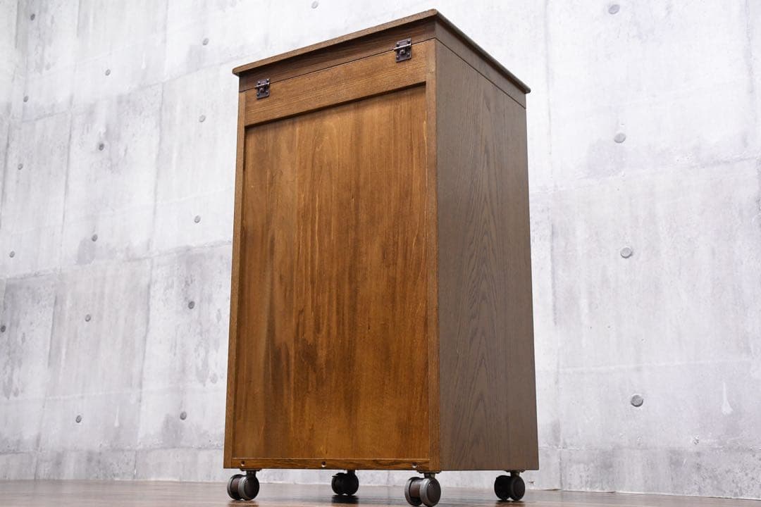 EGK29 塗師 勝山 木地師 由香 焼印有り ジュエリーチェスト キャビネット