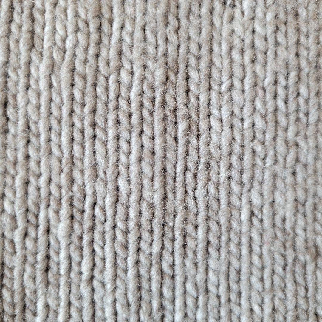 美品【evam eva】ウールヤクタートルニット チュニック ハイネック ワイド