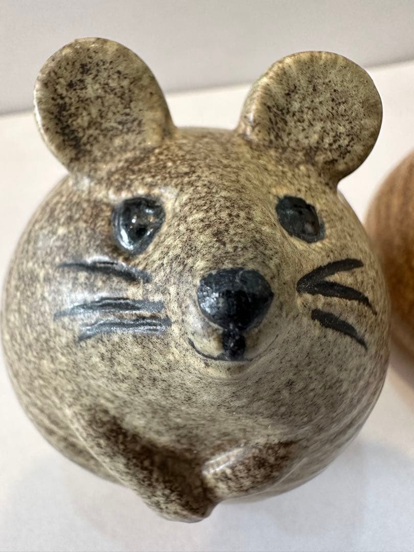 リサラーソン 3匹のねずみ(2匹セット)(グレー)(ブラウン)