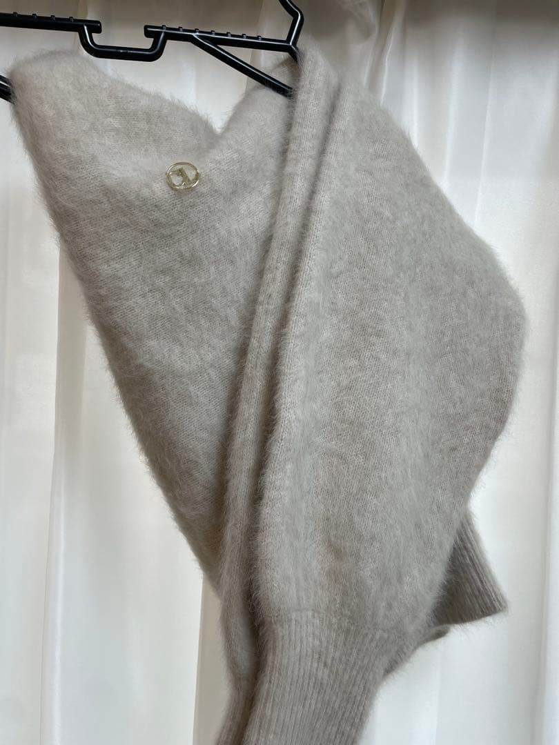 capricieuxlemageFOXカシミアドルマリンニット