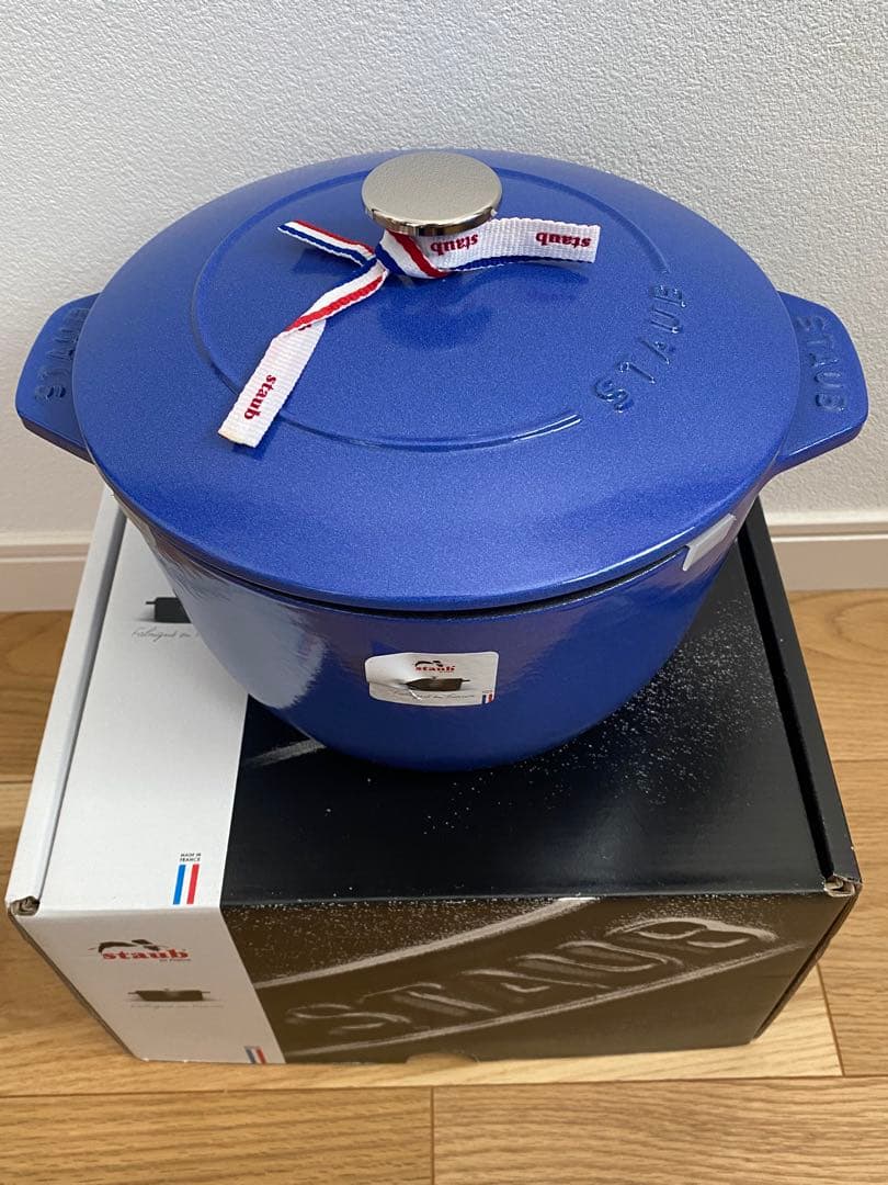 staub ストウブ ラ ココット de GOHAN ブルーベリー L 20cm