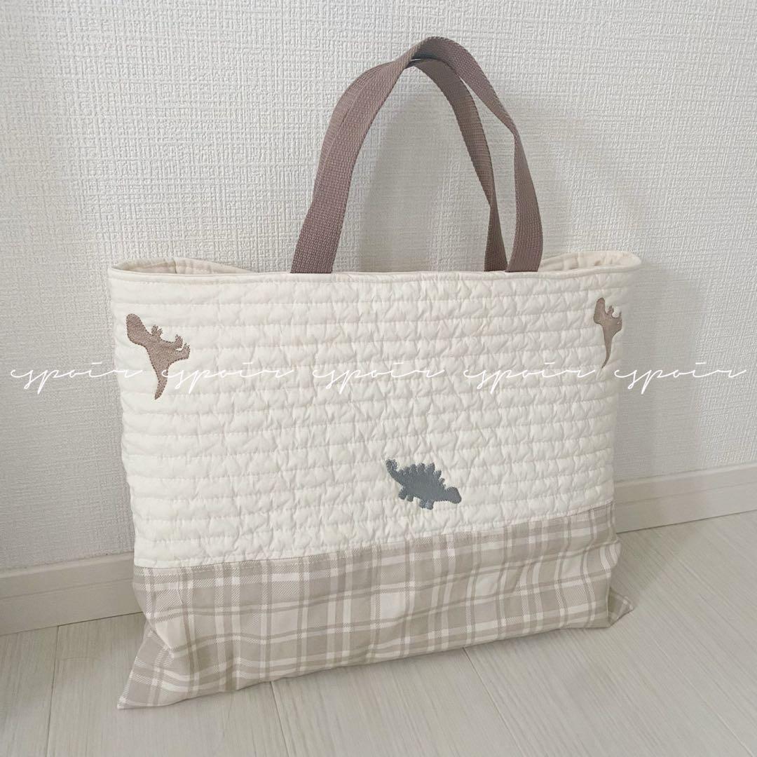 【送料無料】入園入学3点セット/刺繍ダイナソー・恐竜