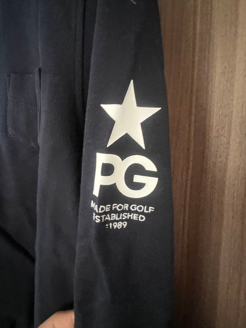 パーリーゲイツ　冬用シャツ　ネイビー　2