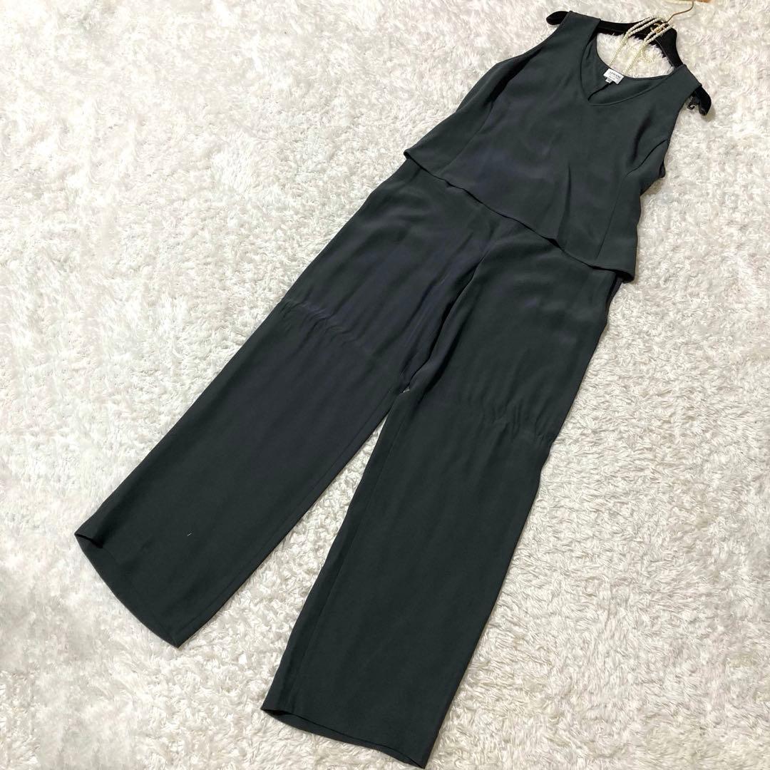 パンツタグ付き♡ 大きいサイズ アルマーニ シルク混 セットアップ 上下