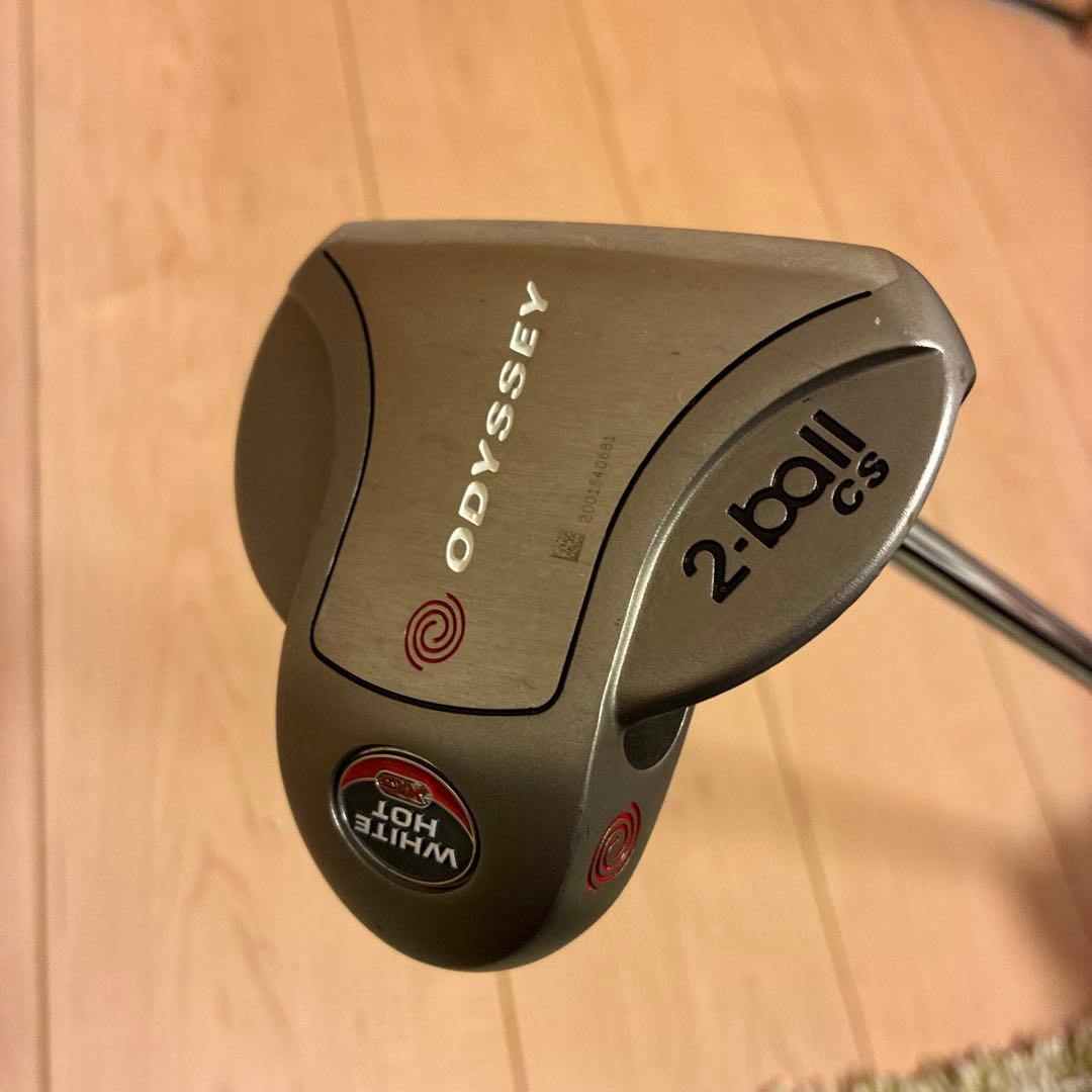 ODYSSEY 2-ball CS パター　ホワイトホット　 センターシャフト