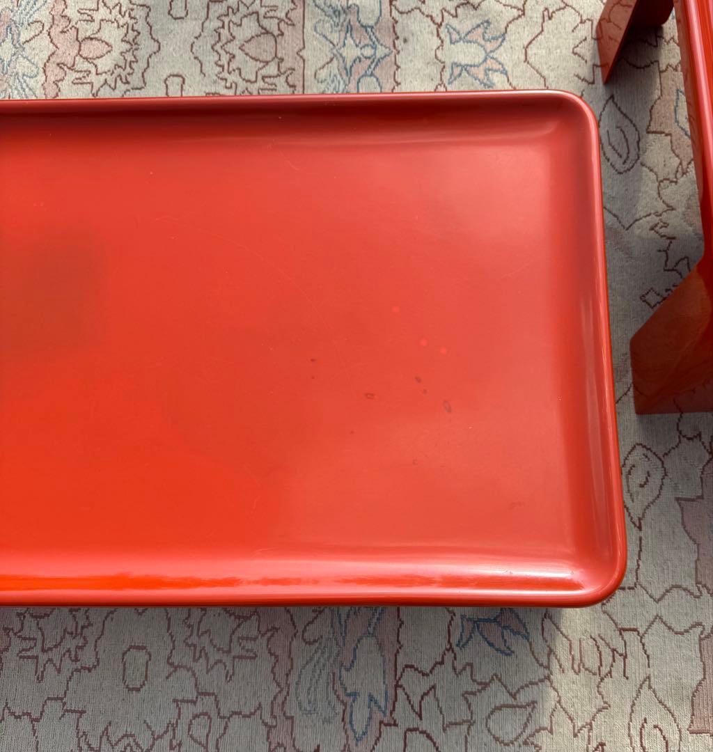 Mario Bellini アマンタ テーブル 赤 B&C Italia