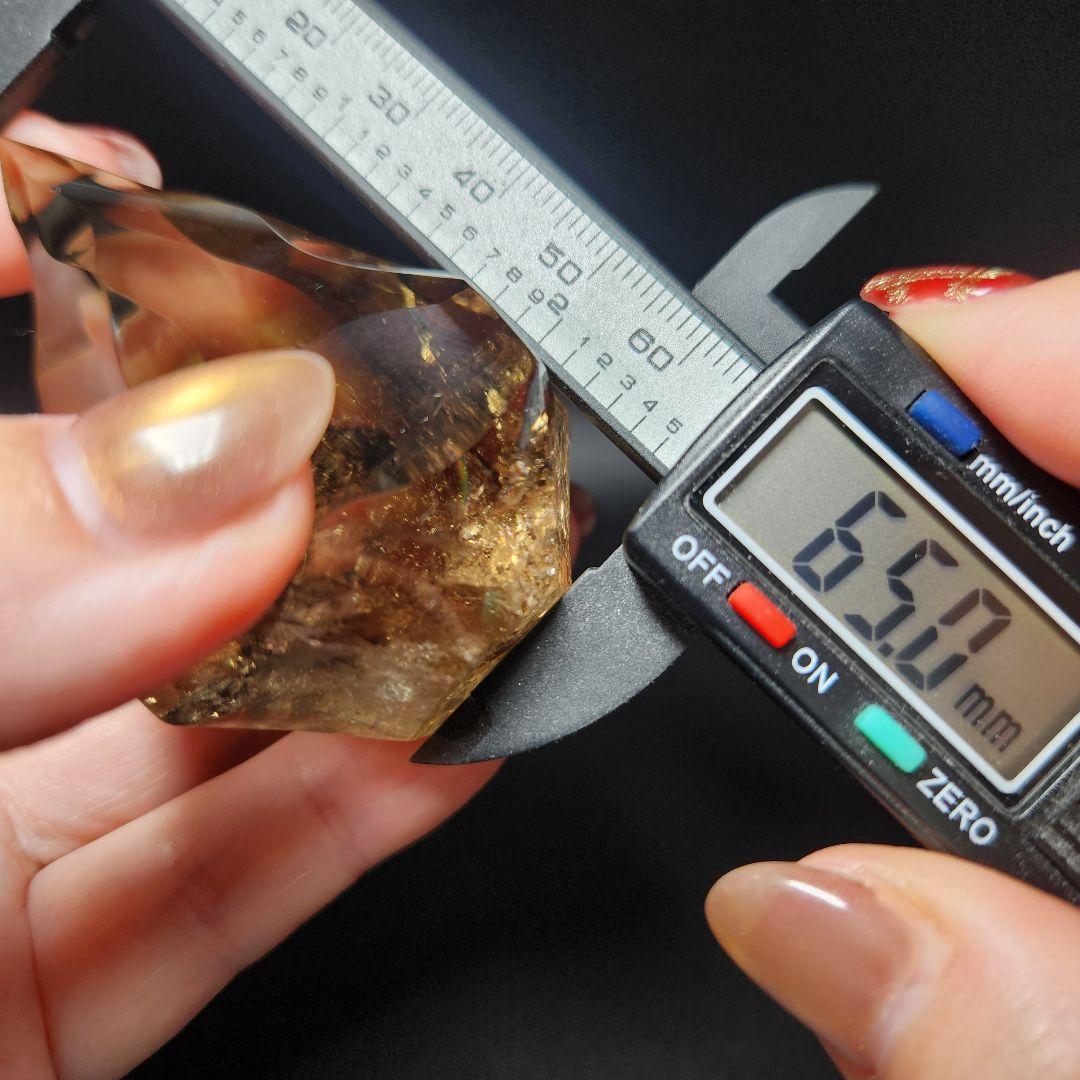 激レア！【新品】ゼウスクオーツ ★ スモーキーシトリン ★ 天然アイリス沢山