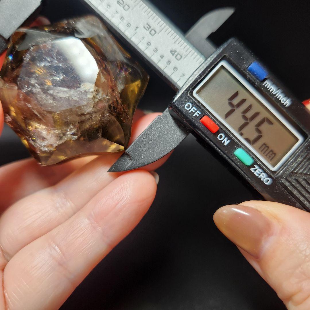 激レア！【新品】ゼウスクオーツ ★ スモーキーシトリン ★ 天然アイリス沢山