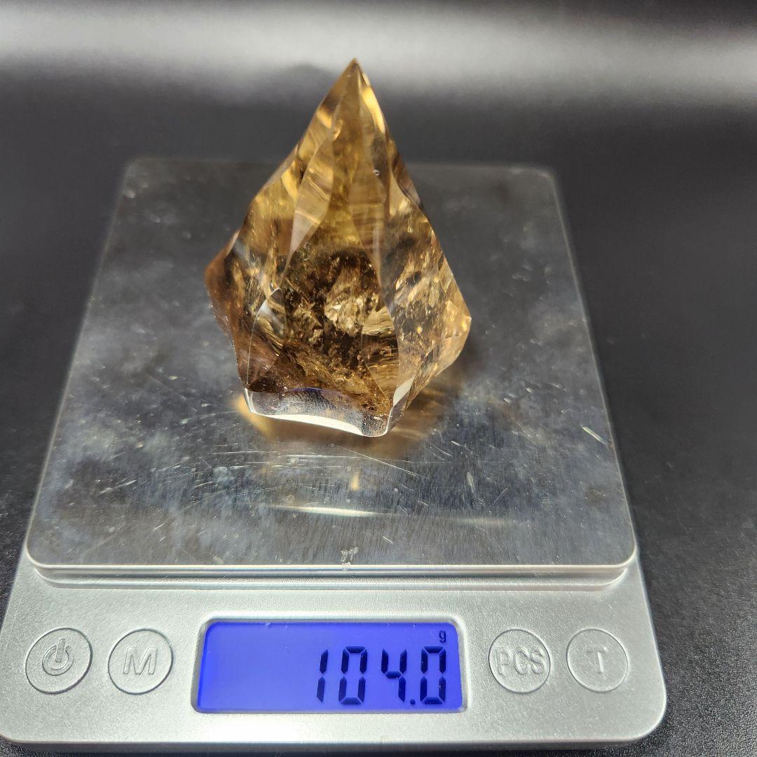 激レア！【新品】ゼウスクオーツ ★ スモーキーシトリン ★ 天然アイリス沢山