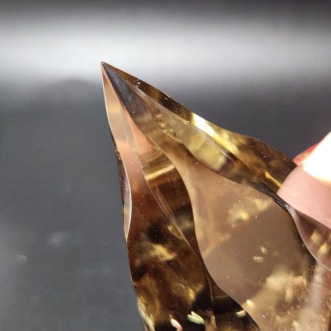 激レア！【新品】ゼウスクオーツ ★ スモーキーシトリン ★ 天然アイリス沢山