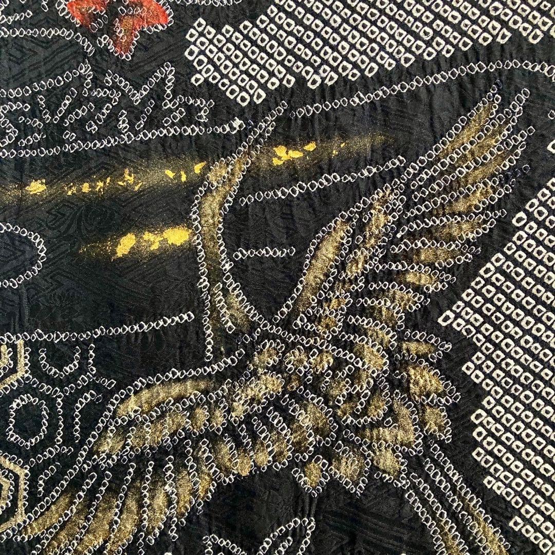 あ です★™️ 総絞り 身丈161 振袖4点セット‼️NO104