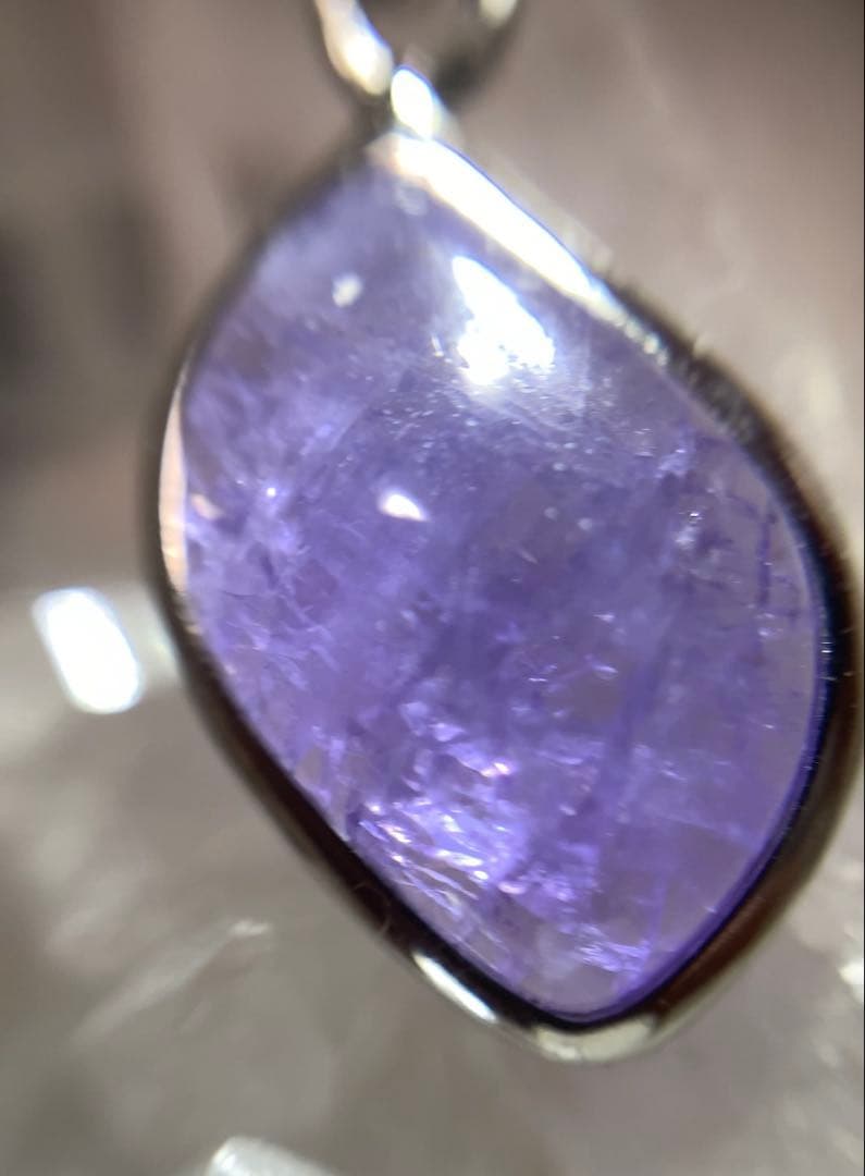 ★高品質★ ピンクタンザナイト　ペンダントトップ　silver925