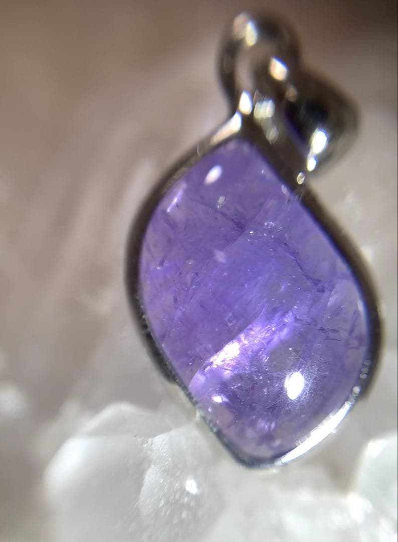 ★高品質★ ピンクタンザナイト　ペンダントトップ　silver925