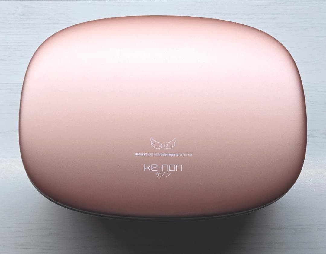 【ほぼ未使用/付属品完備】脱毛器 ケノン Ver 8.6 ピンクゴールド