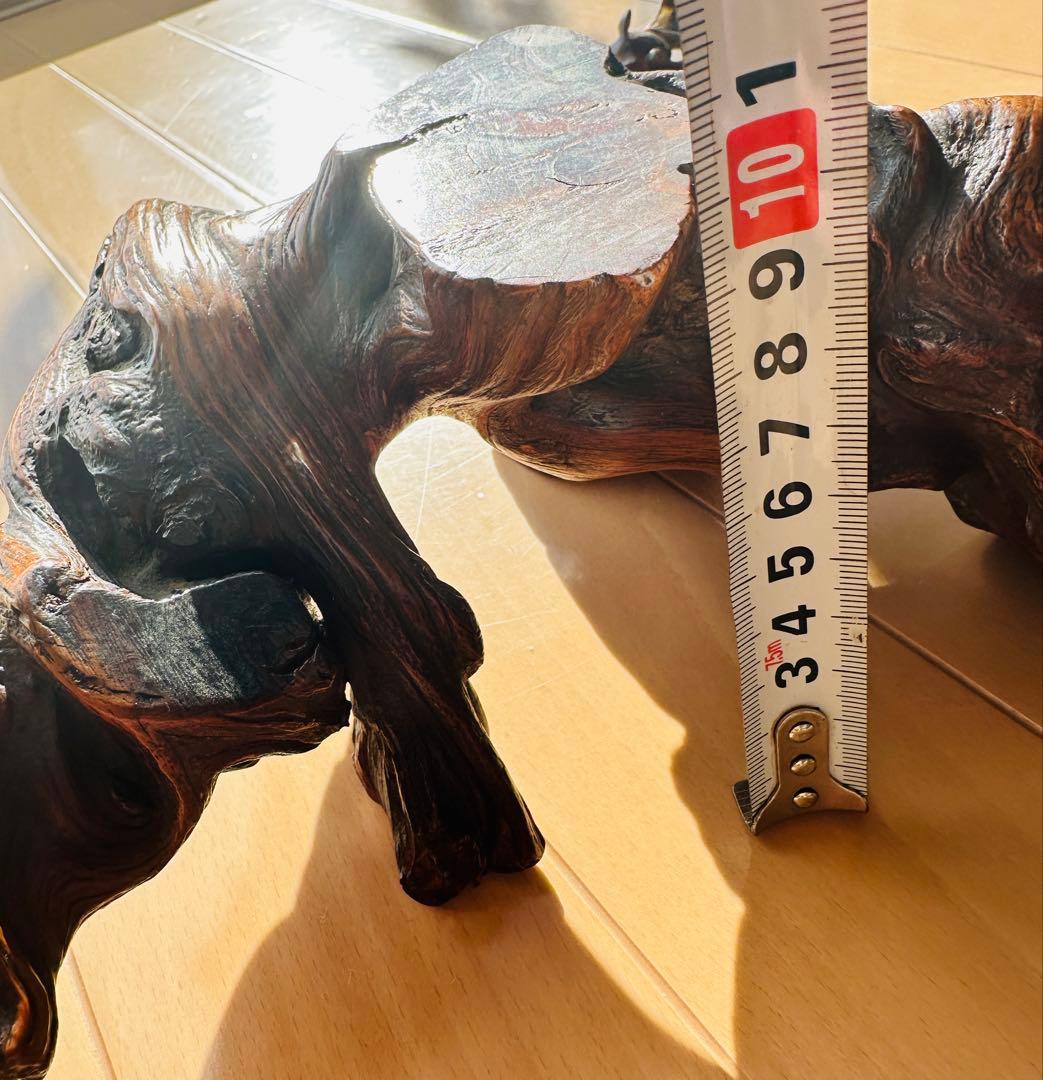 古董品 瑪瑙 刻 猿と金魚筆洗置物 木台 （ただです）旧家蔵出